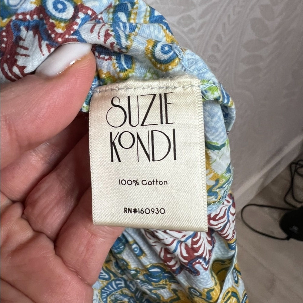 *EUC~SUZIE KONDI~BATIK MINI-DRESS Size Small - Picture 9 of 12